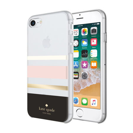 //// Kate Spade New York | iPhone SE/SE2/8/7/6 - Protective Hardshell Case - Charlotte Stripe | 120-1773