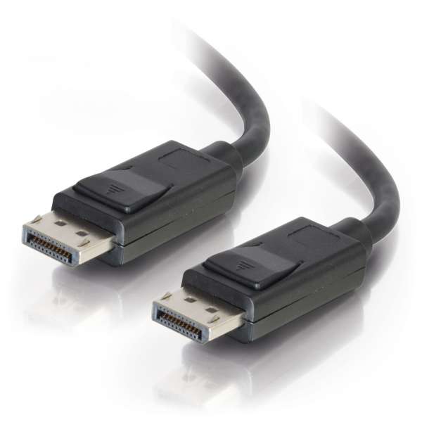C2G | DisplayPort (M) - DisplayPort (M) Cable W/ Latches - 1Ft | 54423