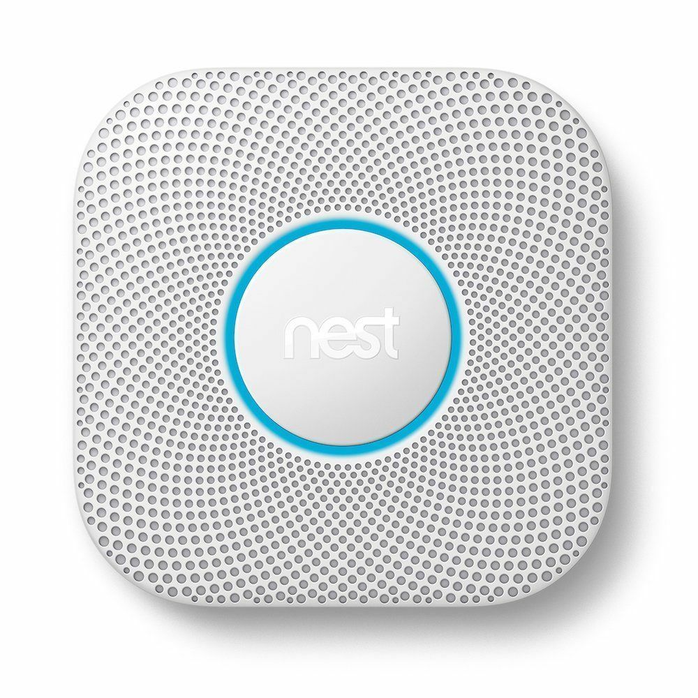 Google | Nest Protect white smart home 2nd generation smoke alarm (Wired) S3003LWEF