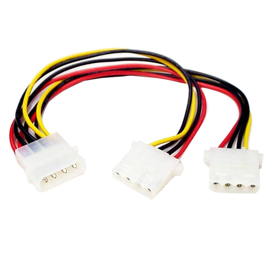 Startech | Lp4 To 2x Lp4 Power Y Cable | Pyo2l