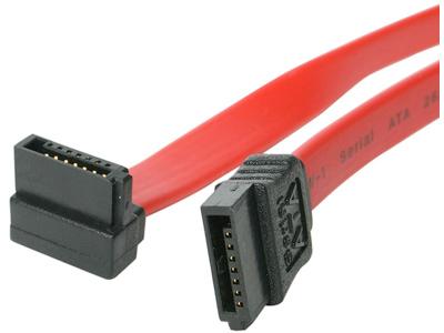 Startech | 18" Sata to Right Angle Sata Cable | SATA18RA1