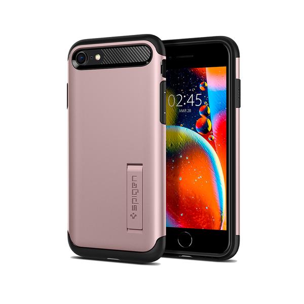 Spigen | iPhone SE/SE2/8/7/6 - Slim Armor Case - Rusty Pink | SGPACS00888