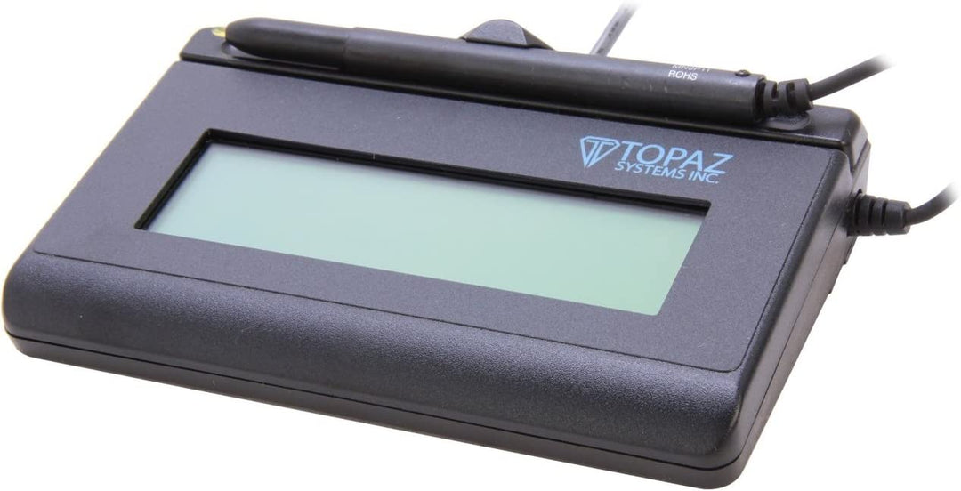 Topaz | SignatureGem 1X5 Backlit LCD Signature Capture Pad USB Connection | T-LBK462-HSB-R