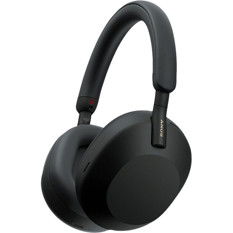 Sony | XM5 Over-Ear Noise Cancelling Bluetooth Headphones - Black | WH1000XM5/B