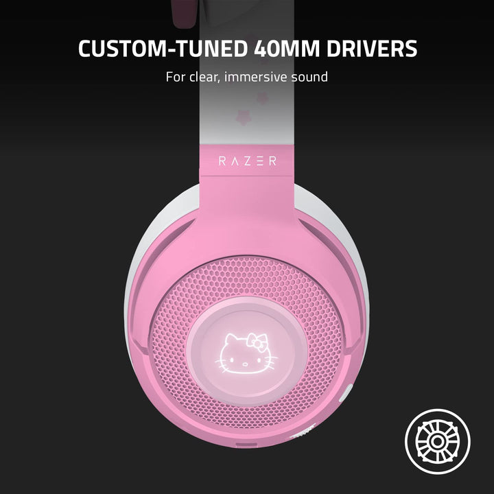 Razer | Kraken Hello Kitty and Friends Edition Chroma RGB Wireless BT Gaming Headset | RZ04-03520300-R3M1