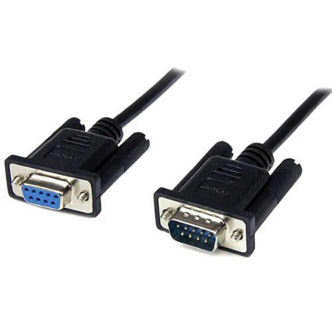 SO Startech | 1m Straight Through Serial Cable M/F Bk | Mxt1001mbk