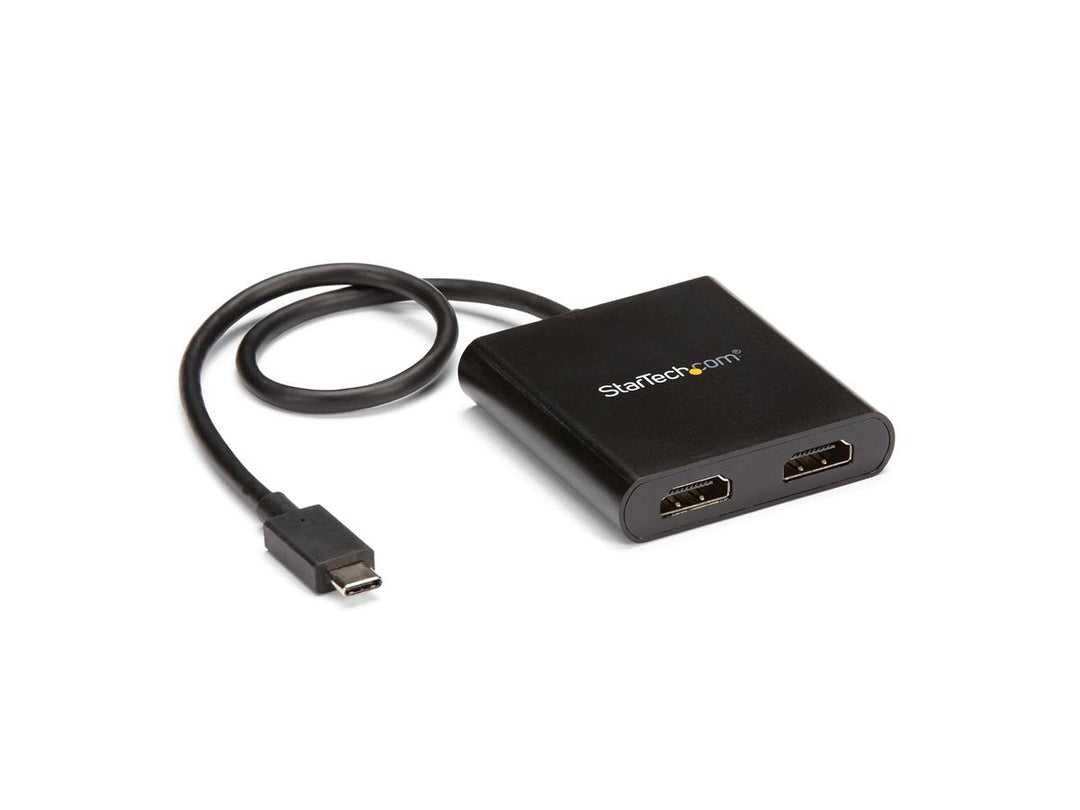 Startech | Monitor Adapter USB-C (M) - 2x HDMI (F) MST ( WINDOWS ONLY) | MSTCDP122HD TRANSITION TO Rockstone