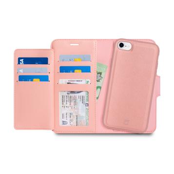 Caseco | iPhone SE/SE2/8/7/6 - Sunset Boulevard 2-in-1 Folio/Wallet RFID Blocking Case - Pink | C3508-05
