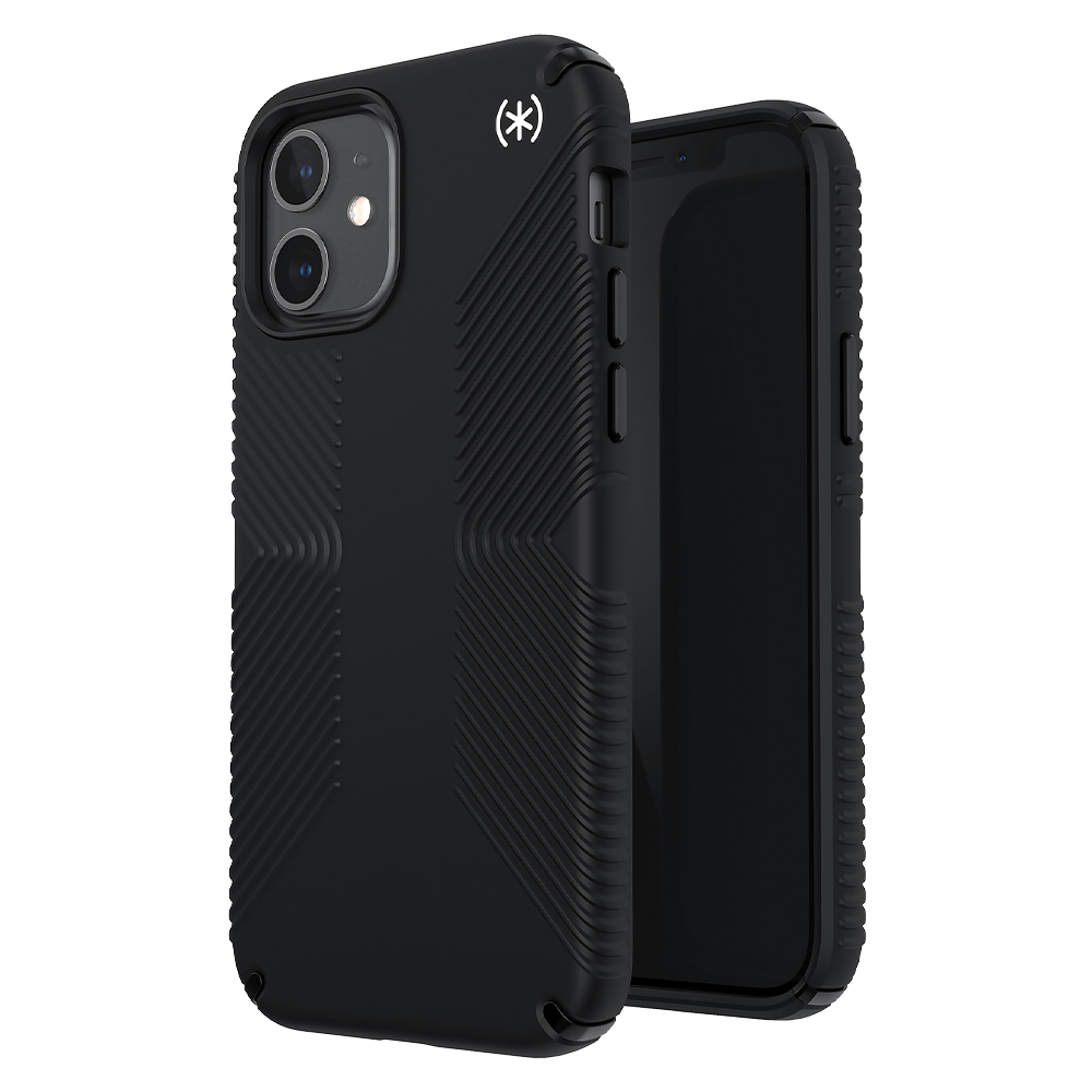 Speck | iPhone 12 / 12 Pro - PRESIDIO2 GRIP - BLACK/BLACK/WHITE | 138500-D143