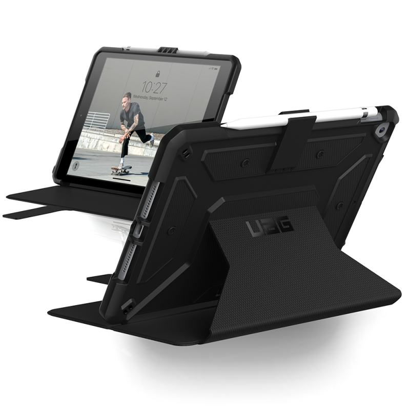 UAG | Metropolis Rugged Case Black for iPad 10.2 2019 | 120-2559