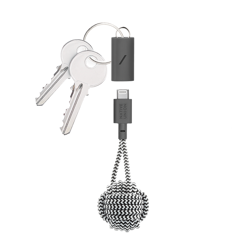 /// Native Union | USB-C to Lightning - Key Cable - Zebra | KEY-KV-CL-ZEB