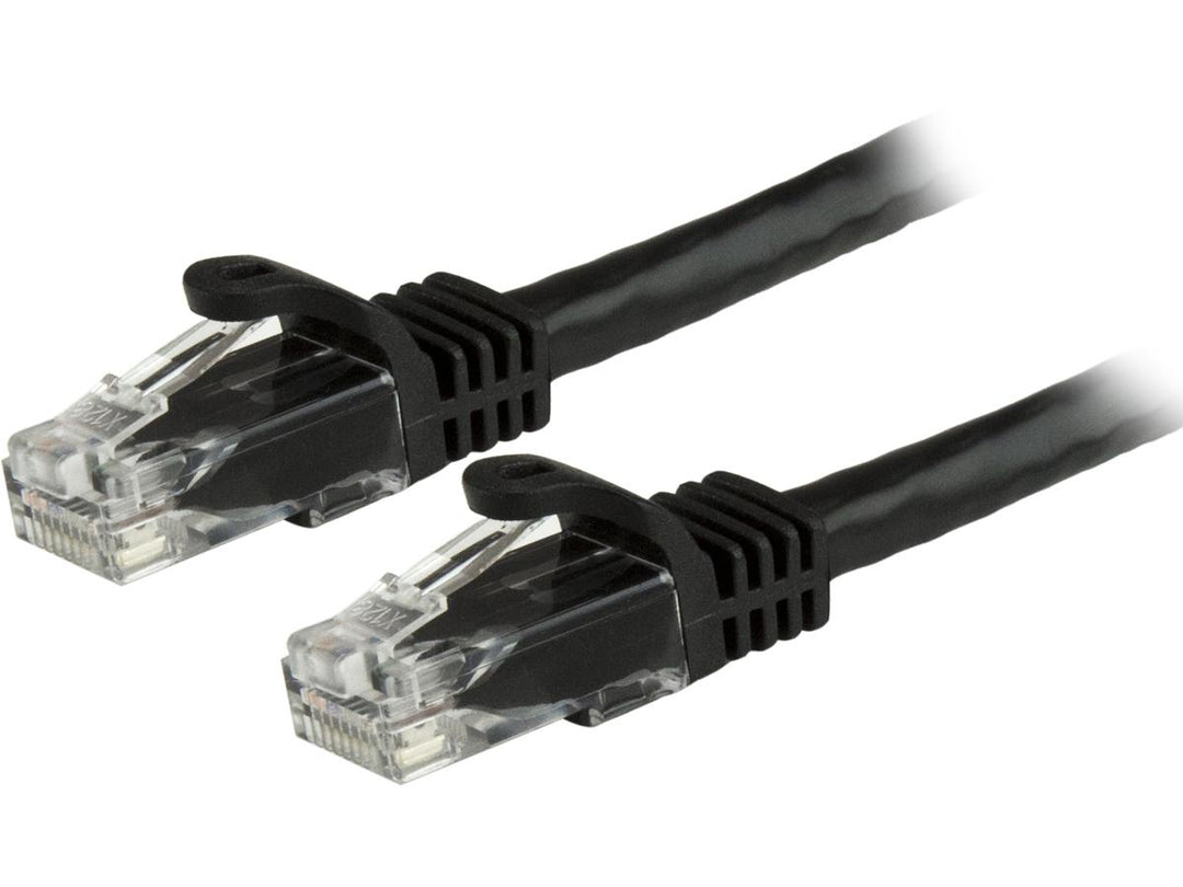 Startech | Cat6 Snagless Ethernet Cable (650mhz 100w Poe Rj45 Utp) 14ft/4m - Black | N6PATCH14BK