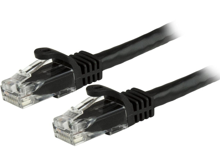 Startech | Cat6 Snagless Ethernet Cable (650mhz 100w Poe Rj45 Utp) 14ft/4m - Black | N6PATCH14BK