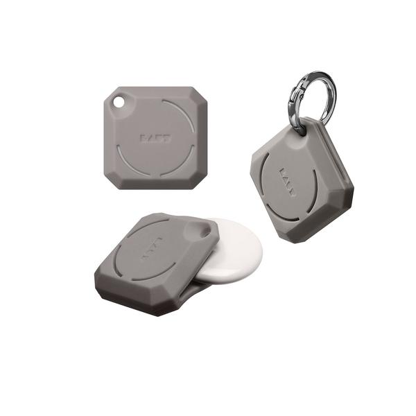 LAUT | HUEX GEMS for Apple AirTag - Grey | L_AT_HG_GY