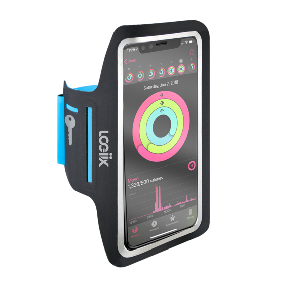 LOGiiX | Flexband Active for Smartphones Up To 6.1 - Black | LGX-13012