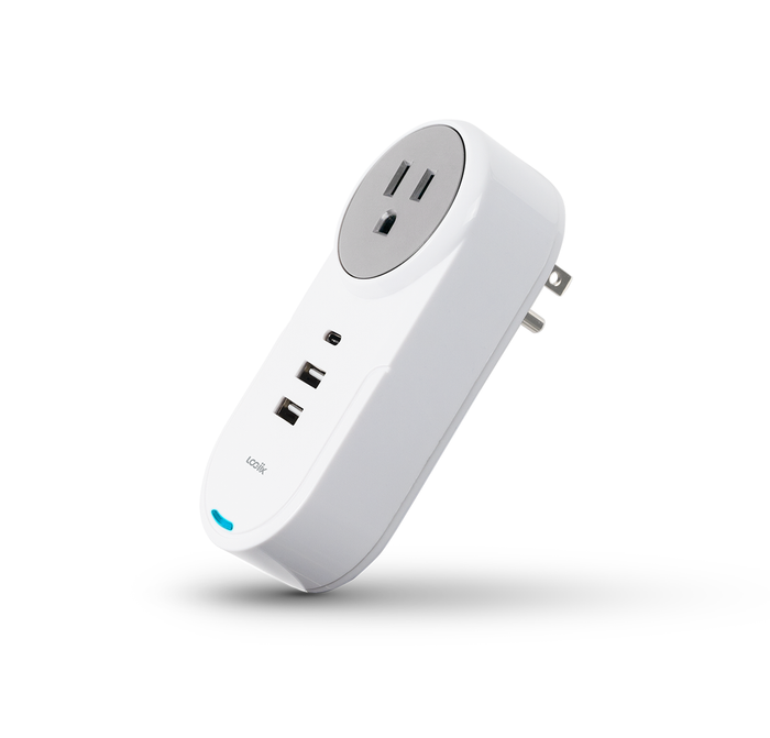 LOGiiX | Power Hub Axis USB-A USB-C 20W - White | LGX-13344