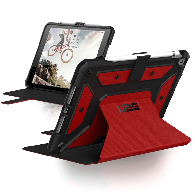 UAG | Metropolis Rugged Case Magma (Red) for iPad 10.2 2019 | 120-2560