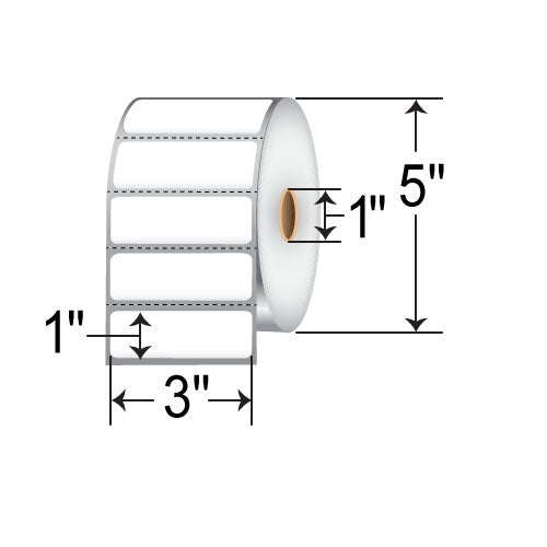 Thermamark | Zerba Thermal Label 3x1" | DTL1030P5