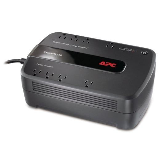APC | BACK-UPS 650VA 8 Outlets 4 Surge BE650G1-CN