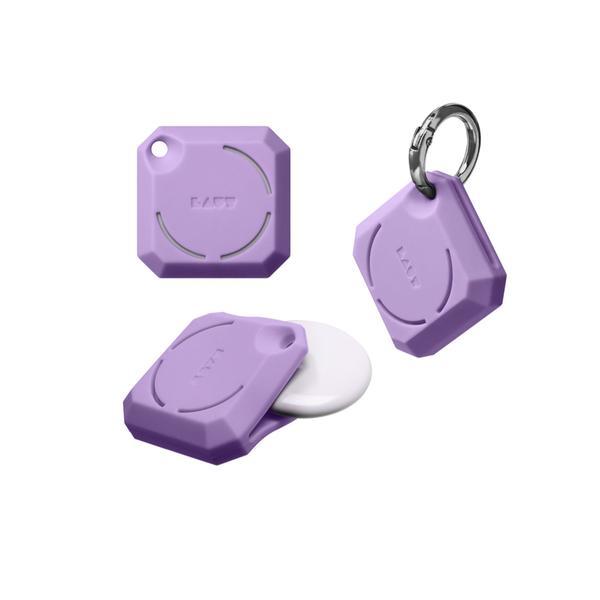 LAUT | HUEX GEMS for Apple AirTag - Violet | L_AT_HG_PU