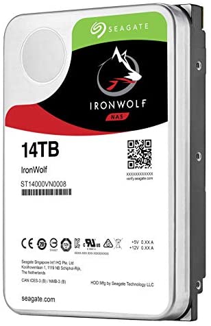 Seagate | IronWolf 14TB NAS Internal Hard Drive HDD | ST14000VN0008