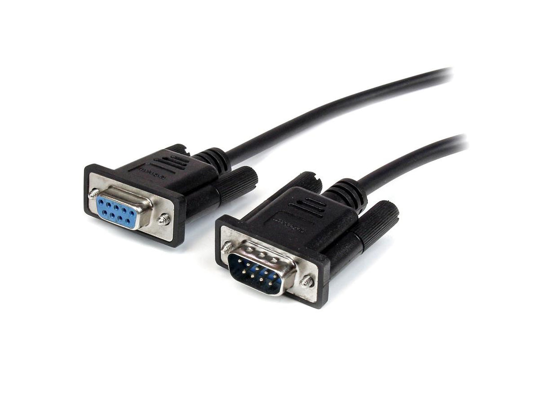 Startech | 2M Straight Through Serial Cable M/F Black | MXT1002MBK
