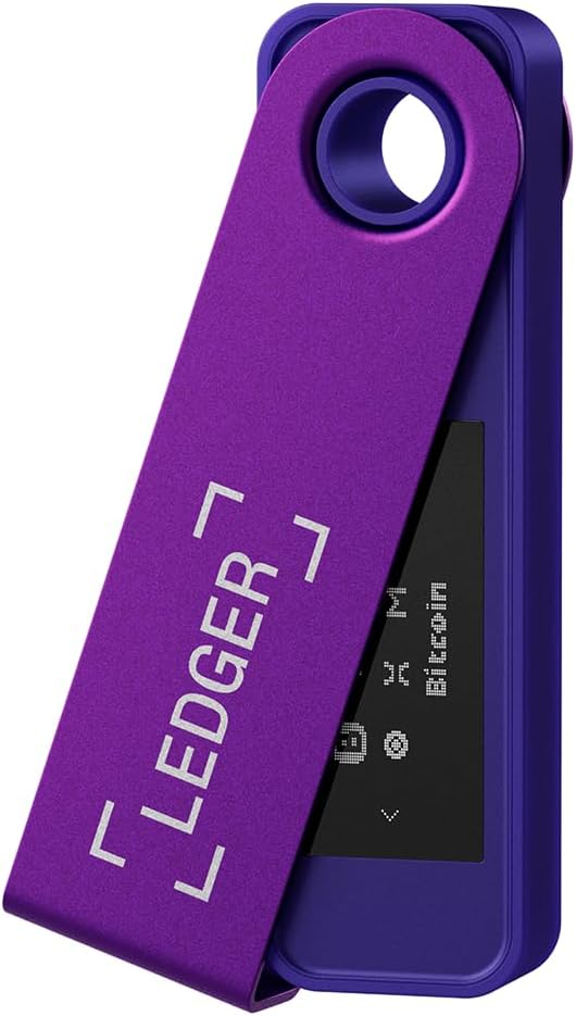 Ledger | Nano S Plus Crypto Wallet - Amethyst Purple | NSP-AmethystPurple