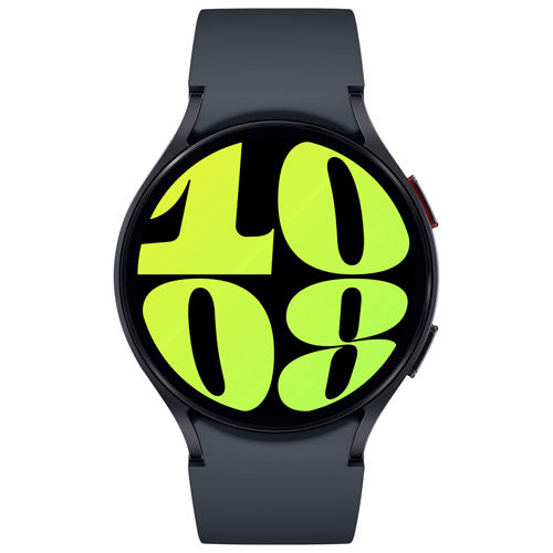 //// Samsung | Galaxy Watch6 (GPS) 44mm Smartwatch with Heart Rate Monitor - Graphite | SM-R940NZKAXAC | PROMO END NED. | REG. PRICE $449.99