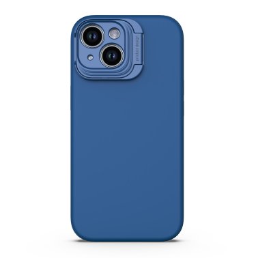 SO Uunique Liquid | Silicone MagSafe Stand Case iPhone 15 - Navy Blue | 15-11348