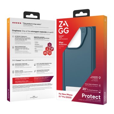 ZAGG GEAR4 | Everest Snap Kickstand Case iPhone 15 Pro - Marine | 15-11726