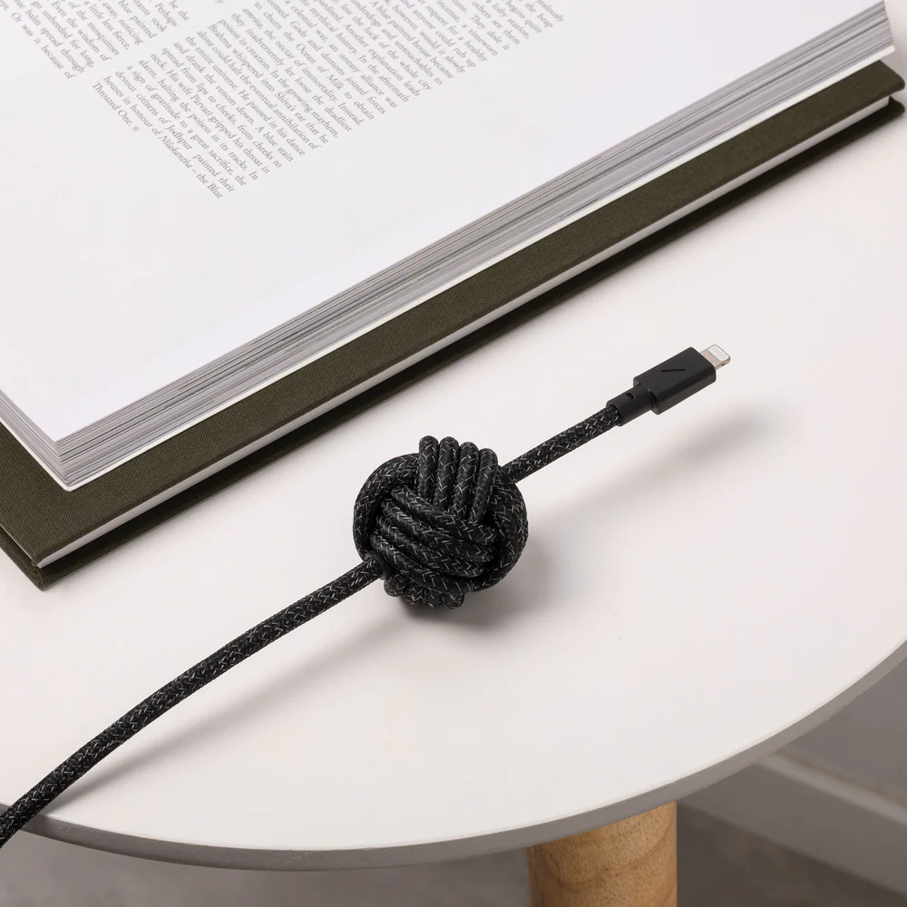 //// Native Union | Night Cable USB-C to Lightning 10ft/3m - Cosmos Black | NCABLE-CL-CS-BK-NP