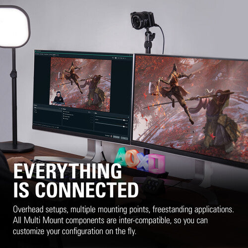 Elgato | Multi Mount System - Multi Purpose Mount - Extendable up to 125 cm/49" | 10AAB9901