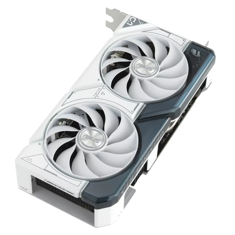 Asus | Video Card GeForce Dual RTX 4060 TI 8GB GDDR6 PCIe - White | DUAL-RTX4060TI-O8G-WHITE