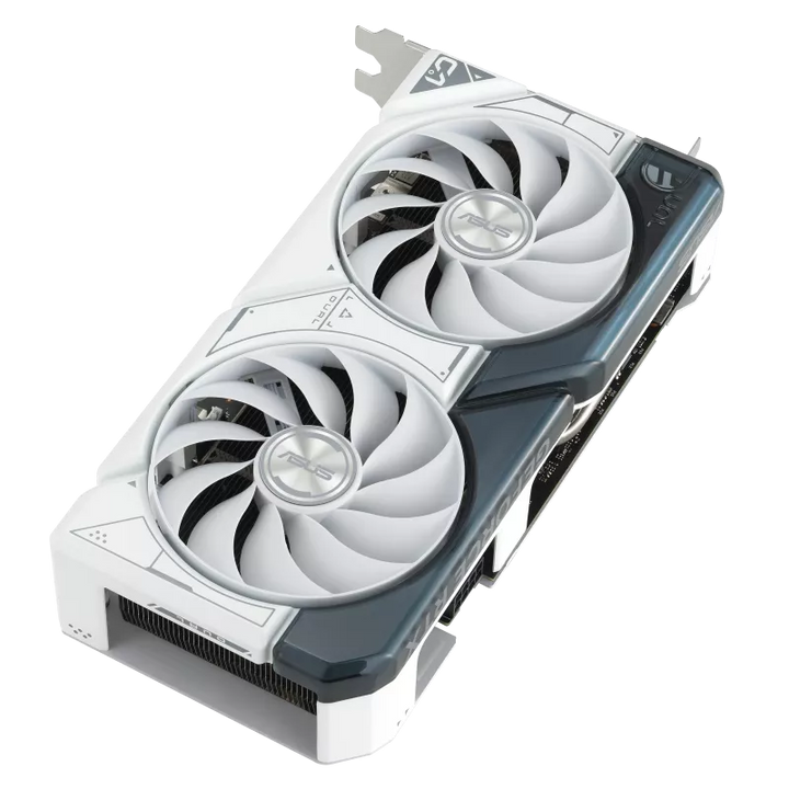 Asus | Video Card GeForce Dual RTX 4060 TI 8GB GDDR6 PCIe - White | DUAL-RTX4060TI-O8G-WHITE