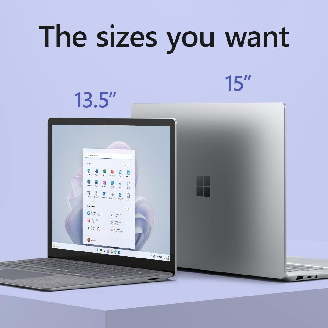 Microsoft | Surface Laptop 5 13.5" i5-1235U 8GB LPDDR5x 512GB W11 Home 1YR - Platinum Alcantara