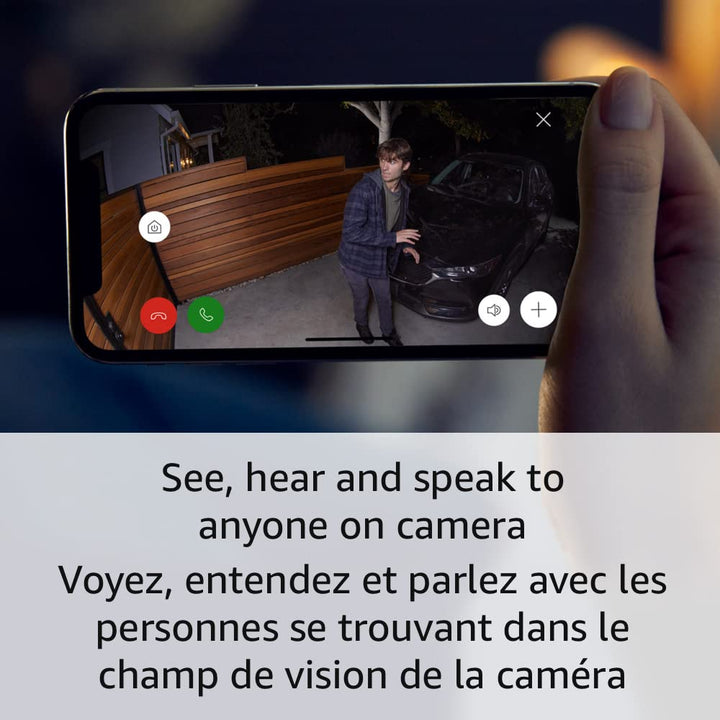 /// Ring | Spotlight Cam Plus Wired 1080p HD IP Camera - Black B09K1P67Y1