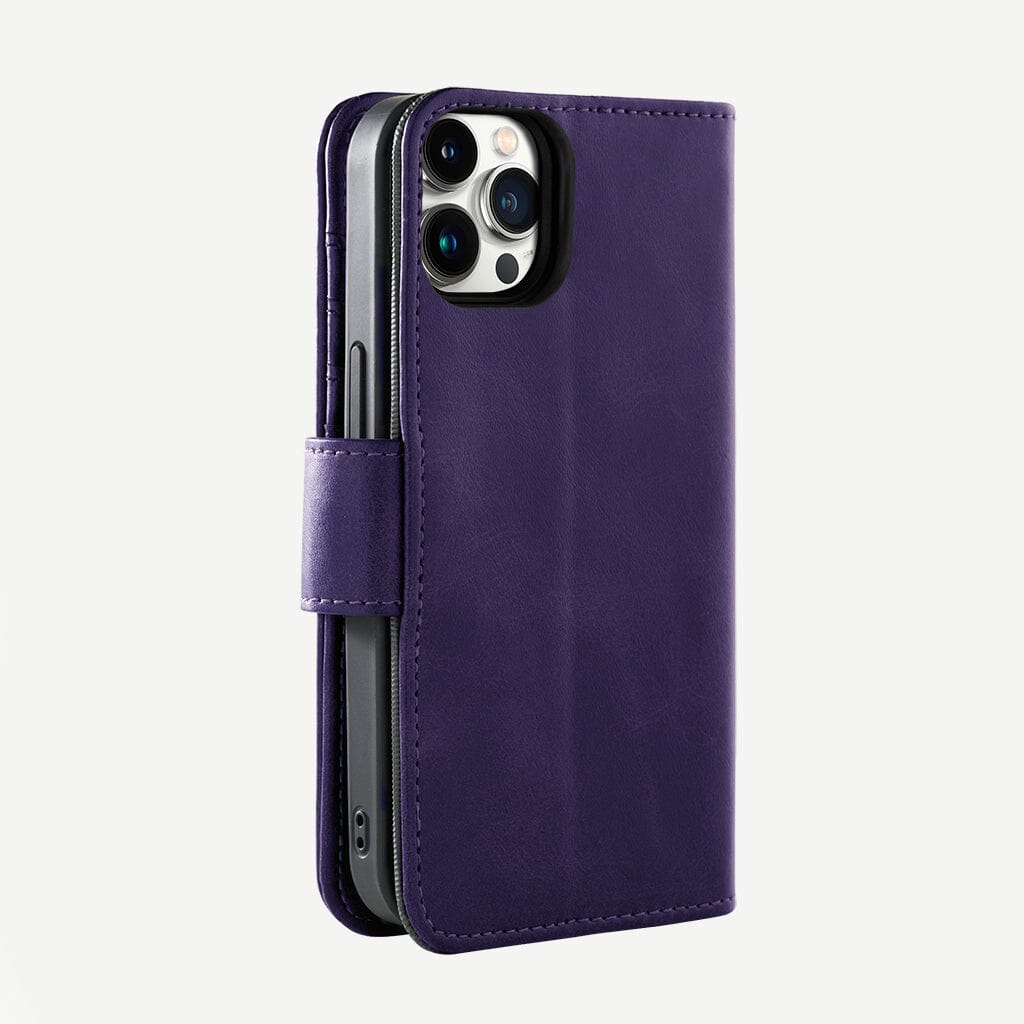 Caseco | 5th Ave MagSafe Wallet Case iPhone 15 Pro - Purple | C31B3-11