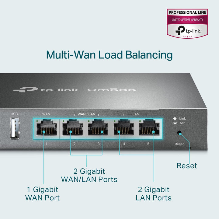 TP-Link | ER605 Multi-WAN Wired VPN Router | ER605