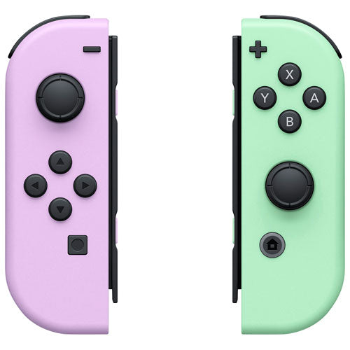 Nintendo | Switch Left and Right Joy-Con Controllers - Pastel Purple/Pastel Green | ACAJAWAF