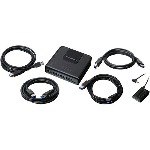 IOGEAR | 4x4 USB 3.0 Peripheral Sharing Switch | GUS434