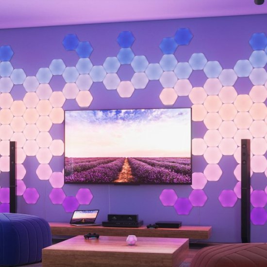 Nanoleaf | Shapes - Hexagons - Expansion Pack - 3 Panels | NL42-0001HX-3PK