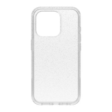 Otterbox | Symmetry Series Case iPhone 15 Pro - Clear/Silver Flake (Stardust) | 15-11563