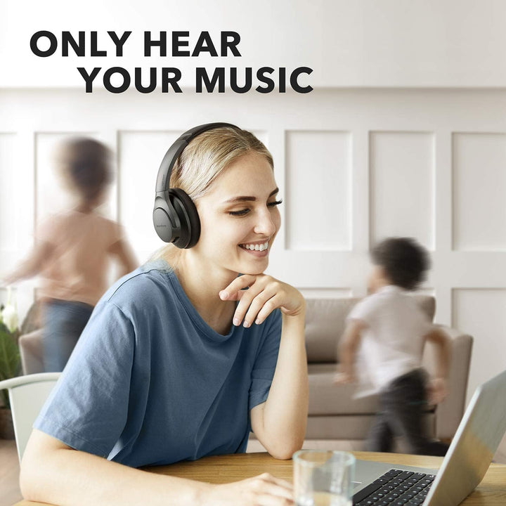 Soundcore by Anker | Life Tune Noise-Cancelling Headphones Black EF | A3029ZA15