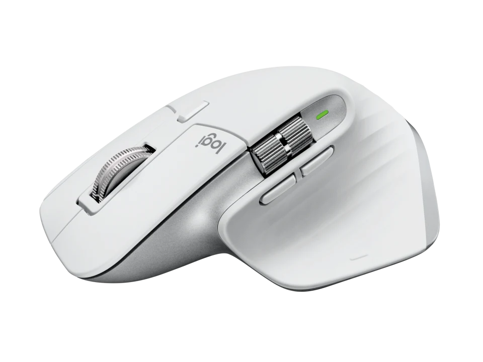 //// Logitech | MX Master 3S Performance Wireless Mouse for Mac - Pale Gray | 910-006570 PROMO ENDS NED