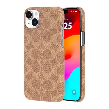 Coach | Slim Wrap Signature C Case iPhone 17e/16e/15/14/13 - Tan | 15-12445