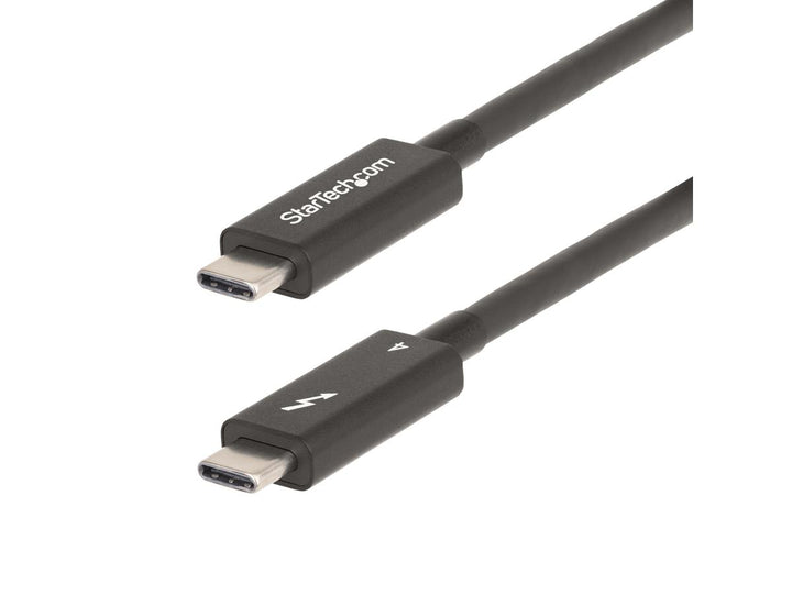 Startech | Certified Active Thunderbolt 4 Cable - 40GBPS, 100W PD, 8K Video, Compatible w/TB3, USB4/USB-C | A40G2MB-TB4-CABLE