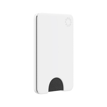 //// PopSockets | PopWallet for MagSafe - Round - White | 123-0428