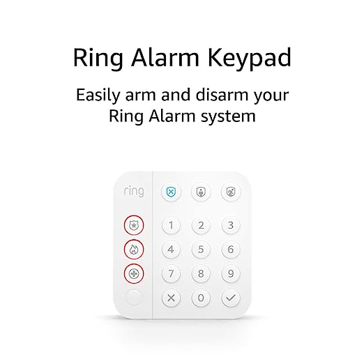 Ring | Alarm Home Security System Keypad | B07ZB2DFMB