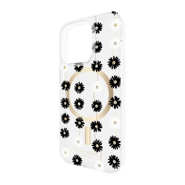 //// Kate Spade NY | Protective Case for MagSafe iPhone 15 Pro Daisy - Chain | KS052498