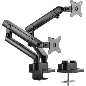 Amer | Dual Monitors Aluminum Slim Mechanical Spring Monitor Arm | HYDRA2B